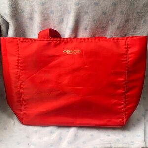 Coach Vibrant Red Women's Tote